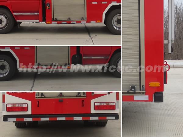 江特牌JDF5110GXFSG50/E6水罐消防车