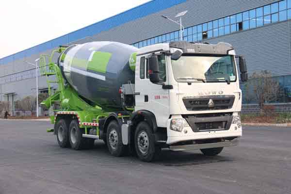 重汽豪沃前四后八混凝土搅拌运输车