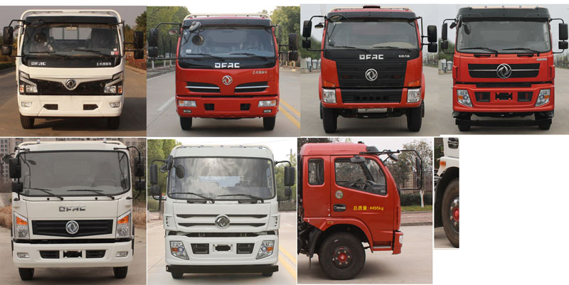 国六东风多利卡平板运输车