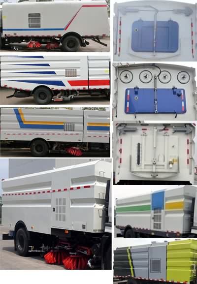 江特牌JDF5160TXSDFL5型洗扫车