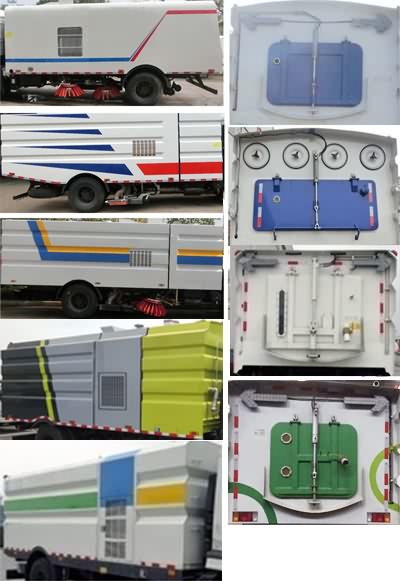 江特牌JDF5073TSLQ5型扫路车