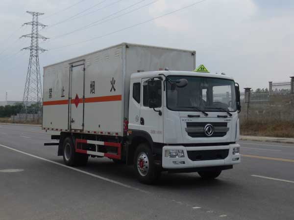 江特牌JDF5160XRQE5型易燃气体厢式运输车