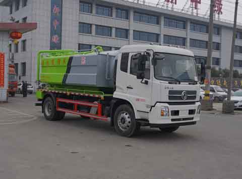国六东风天锦清洗吸污车