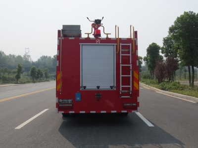 江特牌JDF5150GXFSG60/A型水罐消防车