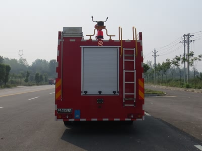 江特牌JDF5154GXFSG60型水罐消防车