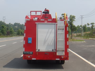 江特牌JDF5065GXFSG15/A型水罐消防车