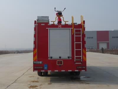 江特牌JDF5140GXFSG50/E型水罐消防车