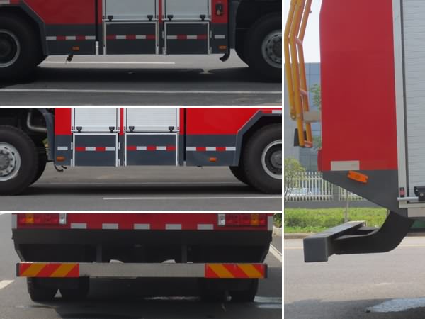江特牌JDF5170GXFPM60型泡沫消防车