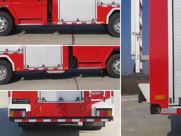 江特牌JDF5100GXFPM30/Q6型泡沫消防车