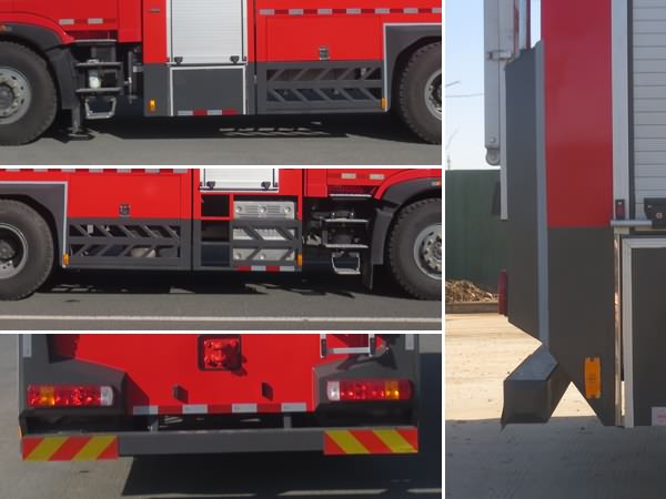 江特牌JDF5190GXFPM80/Z6型泡沫消防车