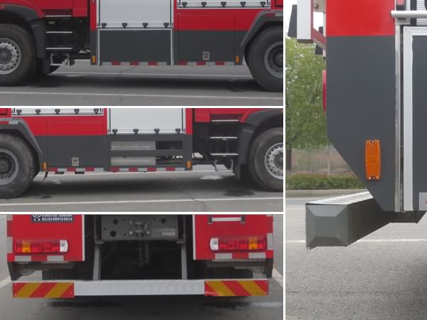 江特牌JDF5270GXFGP100/Z6型干粉泡沫联用消防车